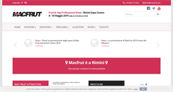 Desktop Screenshot of macfrut.com