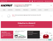 Tablet Screenshot of macfrut.com